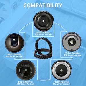 Pneus adaptés pour I Ro Bot Roombas Series 500 600 700 800 900/<span class=keywords><strong>Roborock</strong></span> 5/6/7/8/9 I7 E3 Max <span class=keywords><strong>S6</strong></span> MaxV <span class=keywords><strong>S6</strong></span> <span class=keywords><strong>Pure</strong></span> E5 Roue d'aspirateur - Product Image 2