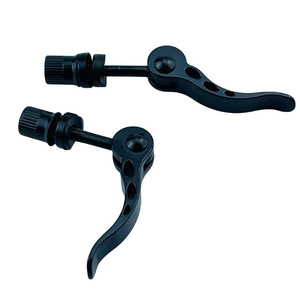 Bicycle <b>Quick</b> Release <b>Clamp</b> M8x60 Black Aluminum Alloy For Seat Tube Mountain Bike - Product Image 2