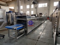 Machine d'enrobage et de remplissage central SINOFUDE à servomoteur complet pour biscuits, noix et barres chocolatées, haute capacité