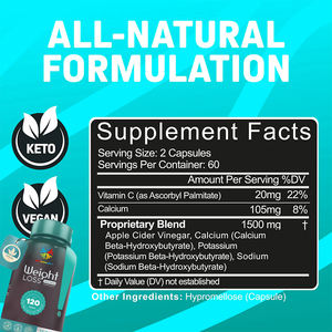 Özel etiket elma şırası sirke yağ yakıcı kapsül kilo kaybı takviyesi kapsül metabolizması erkekler ve kadınlar için destek - Product Image 3