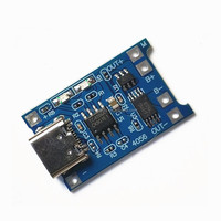 10 pièces/lot, batterie au lithium 18650 5V 1A, interface USB TYPE-C, module de charge TP4056