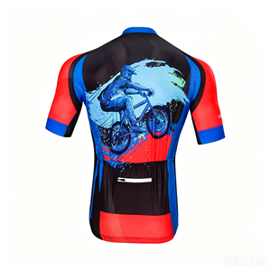 Combinaison de cyclisme sur mesure pour la course sur route, avec tissu à séchage rapide et coussinets épais anti-choc, pour les compétitions d'élite des cyclistes professionnels. - Product Image 6