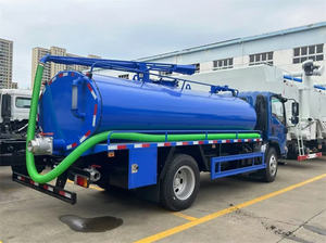 Camión Cisterna de Vacío Séptico ISUZU de Alto Rendimiento, 8CBM, Camión de Succión Fecal, Manual, Diésel, en Venta - Product Image 5