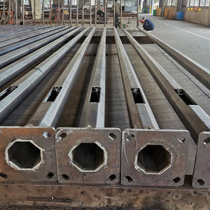 מותאם אישית חיצוני 4m 5m 6m 7m 8m 8m 9m 10m 12m כפול זרוע מחיר פלדה מגולוון רחוב אור - Product Image 6