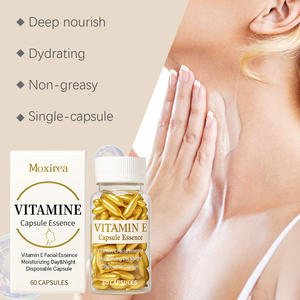 Kapsul Serum <span class=keywords><strong>Vitamin</strong></span> <span class=keywords><strong>E</strong></span> Moxirea Melembapkan dan Menutrisi untuk Perawatan Kulit Wajah - Product Image 2