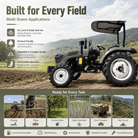 Tractor Agrícola de Alto Rendimiento LAWNIO con Tracción en las Cuatro Ruedas y Operación Flexible para Implementos Agrícolas