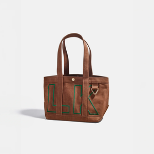 Borsa Tote in Tela a Righe Personalizzata di Alta Qualità <span class=keywords><strong>con</strong></span> <span class=keywords><strong>Iniziali</strong></span> <span class=keywords><strong>Ricamate</strong></span>, Tasche Interne e Manico a Nastro - Product Image 4