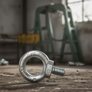 Perno de ojo galvanizado macho DIN 580 C15e, accesorio de elevación y anclaje de acero - Product Image 3