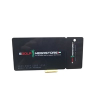 Tarjeta Magnética Personalizada con Grabado en Relieve, Etiqueta de Membresía VIP, PVC, Plástico, Troquelada, con Orificio, OEM/ODM, Código de Barras, QR