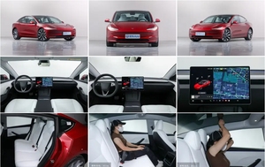 2023ของเทสลารุ่น3ซีดาน RWD ไฟฟ้า EV 606กม. 60kWh PS 194kw/340nm R18ขับเคลื่อนล้อหลังรุ่น LHD รถมือสองใหม่ - Product Image 2