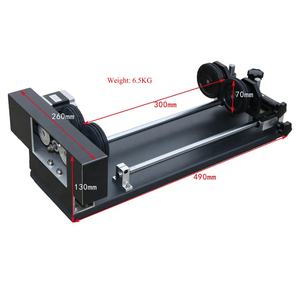 4 Wheel Roller Laser Roterende Bevestiging Rotatie Z As Voor Co2 Laser Graveren En Snijmachine - Product Image 1