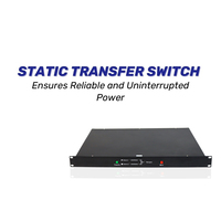 Interrupteur de transfert statique double alimentation 1U de hauteur, 10 kW, fabrication sur mesure, 45 A, 220 V, courant maximal 50 A, métal et plastique, personnalisation STS pour l'industrie
