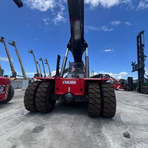 Apilador de Contenedores Kalmar Usado Barato DRF450 DRT450 de 45 Toneladas, Manipulador de Contenedores Original de Segunda Mano, Apilador de Contenedores de 20 pies y 40 pies a Bajo Precio - Product Image 3