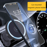 Adaptateur Yanchentian Type C pour téléphone portable, chargeur sans fil universel 2-en-1, support de téléphone pour voiture, chargeur magnétique rapide