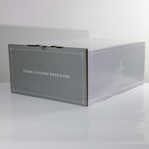 Tùy chỉnh giáng sinh phong cách thời trang bao bì giấy box với UV lợi thế logo dập nổi - Product Image 3