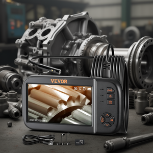 Cámara Endoscópica Industrial Vevor con Pantalla IPS de 4.5 Pulgadas, Iluminación LED de 16.4 Pies de Longitud, Herramienta de Inspección - Product Image 2