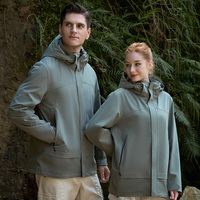 Veste 3-en-1 unisexe coupe-vent et imperméable personnalisable pour homme, doudoune thermique classique détachable, anorak d'extérieur pour femme