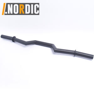 Comercial FAT <span class=keywords><strong>EZ</strong></span> Curl <span class=keywords><strong>Barra</strong></span> de 2 pulgadas Fosfato negro con recubrimiento en polvo Ideal para rizos de bíceps y tríceps para entrenamiento de lucha libre de brazos - Product Image 6