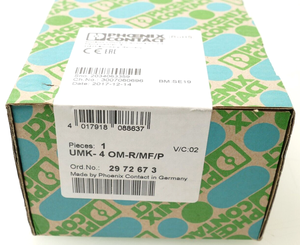1PC khan hiếm Sản phẩm thương hiệu mới ban đầu liên hệ với optocoupler mô-đun 29 72 67 3 | UMK-4 OM-R/MF/<span class=keywords><strong>P</strong></span> | 2972673 PLC - Product Image 2