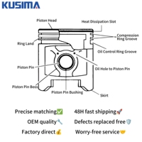 Pièces de moteur diesel de haute qualité, kit piston cylindre 86 mm pour Ford Range Transit V348 2.2L Puma/TDCi/Duratorq OE 9C1Q-6110-EAA