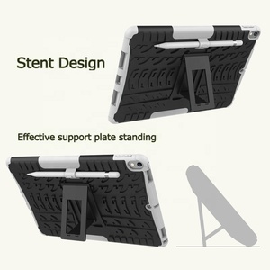 Số lượng lớn mua nhiệm vụ nặng nề chống sốc chống trọng lực Silicone PC trường hợp bao gồm cho iPad 4 5 6 cho Air Pro 12.9 10.5 2017 9.7 Air2 - Product Image 2