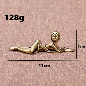 كاليفورنيا 216 خمر الحرف النحاس المواد الجمال تمثال حامل قلم مكتب الديكور - Product Image 5