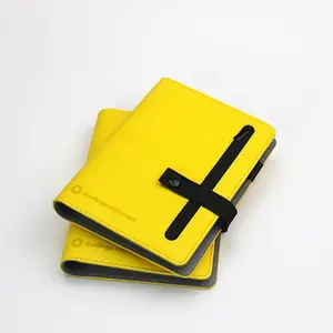 Penutup Kulit Pu untuk Notebook A5 Hardcover Binder Jurnal Pencetakan Notebook 200 Kosong