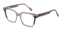 UAN UAI, Monturas Ópticas de Acetato Laminado, Modelo 2026, Diseño Rectangular Elegante para Mujer, Más Vendidas