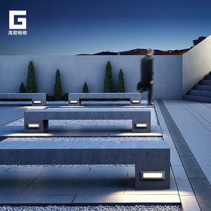 Luces LED para Escalones de Montaje en Superficie, Lámpara de Escalón, Impermeable, para Jardín, Camino, Esquina, Iluminación de Paisaje - Product Image 1