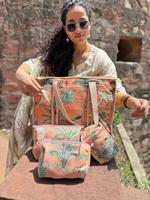 Sac fourre-tout matelassé brodé, style vintage bohème, imprimé animal, avec fermeture éclair, doublure en coton, grande capacité, pour la plage, les voyages, décontracté, quotidien