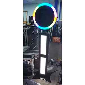 Товары для вечеринок Ipad фотобудка квадратный светодиод с бесплатными аксессуарами с ручкой Ipad фотобудка - Product Image 2