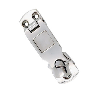 Gancho Giratorio Marino de Acero Inoxidable 316 Pulido de 75x25mm para Puertas de RV y Yates - Product Image 2