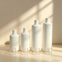 Flacon pulvérisateur vide sans air en plastique blanc, conteneur cosmétique détachable pour emballage de brume faciale, tonique et sérum