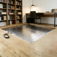 Tapis chauffant électrique en feuille, film de chauffage par le sol, système de chauffage radiant, fabrication OEM, marque privée