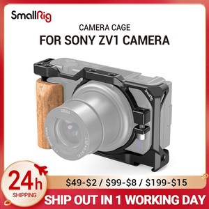 Carcasa Ligera de Aleación de Aluminio <span class=keywords><strong>SmallRig</strong></span> para Sony ZV1, para Vlogging con Trípode, Compatible con 2938 - Product Image 2