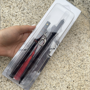 Aleación de zinc personalizado impreso mini katana Mini espada personalizado impreso Anime juguete modelo llavero Anime espada para <span class=keywords><strong>Kakashi</strong></span> - Product Image 3