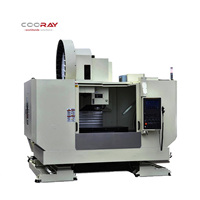 Centre d'usinage vertical à double broche de moyenne capacité COORAY CR-P-1055 haute vitesse et haute précision Fanuc CNC