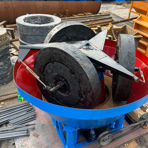 सऊदी अरब सोने की ग्राइंडर गोल्ड ग्राइंडर मशीन बड़ी क्षमता खनन तीन पहिया गीला पैन मिल - Product Image 3