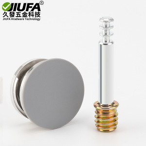 JiuFa Three-In-One Connector Zinc Alloy 30mm For <b>Cabinet</b> Furniture Assembly - Product Image 2