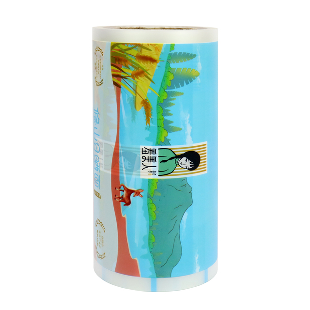 Custom Plastic Aluminum Foil Snack Package Film Roll Food Packaging Plastic Roll Film