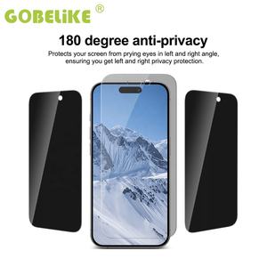 Pellicola Protettiva Privacy Anti-Spia a Copertura Totale e Protezione per Obiettivo Fotocamera per <span class=keywords><strong>iPhone</strong></span> 17 16 15 Pro Max <span class=keywords><strong>Mini</strong></span> Plus Air - Product Image 3