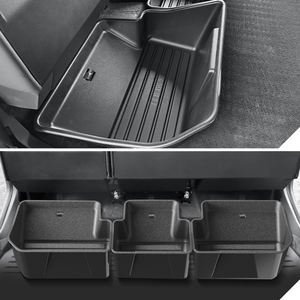 ybertruck Rear Under-<b>seat</b> <b>Storage</b> <b>Box</b> Durable ABS Rear Underseat Organizer Cybertruck Accessories - Product Image 5