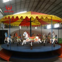 Promotion : Manège de parc d'attractions pour adultes et enfants, carrousel à chevaux pour bébés et enfants, pour l'extérieur