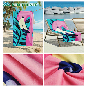 (Diseño Personalizado MOQ: 100PCS) Toalla de Playa Ligera de Microfibra Sublimada Directo de Fábrica, Secado Rápido, Antiarena, Toalla de Viaje - Product Image 6