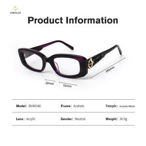 Montures de <span class=keywords><strong>lunettes</strong></span> écologiques en plastique noir épais <span class=keywords><strong>Lunettes</strong></span> françaises Marques Italie Design Ce Eyewear - Product Image 5