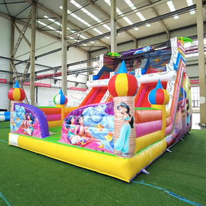 Tobogán Acuático Inflable Comercial WINSUN con Doble Carril para Fiestas Infantiles y Eventos Temáticos al Aire Libre - Product Image 3