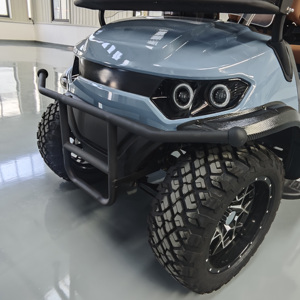 Carrito de Golf Nuevo 2026 de 4 Asientos, 5 KW, 48 V, con Neumáticos, Color Azul Claro, para Resort y Campo de Golf, con Batería de Iones de Litio - Product Image 3