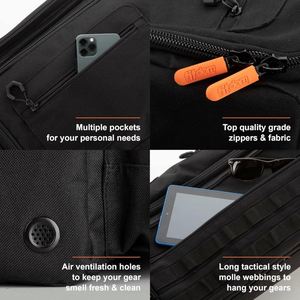 Échantillon gratuit, logo personnalisé, vente en gros, sac de yoga en toile polyester imperméable de haute qualité - Product Image 5