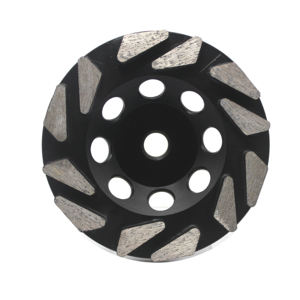 Outils diamantés Bloc de meulage diamanté de 7 pouces Spirale Disque de meulage diamanté pour béton Marbre Disque de meulage pour béton - Product Image 3