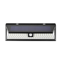 Lampe à détecteur de mouvement Extérieur Jardin Extérieur Montage Led Solaire Étanche Applique Murale Pour Jardin Extérieur